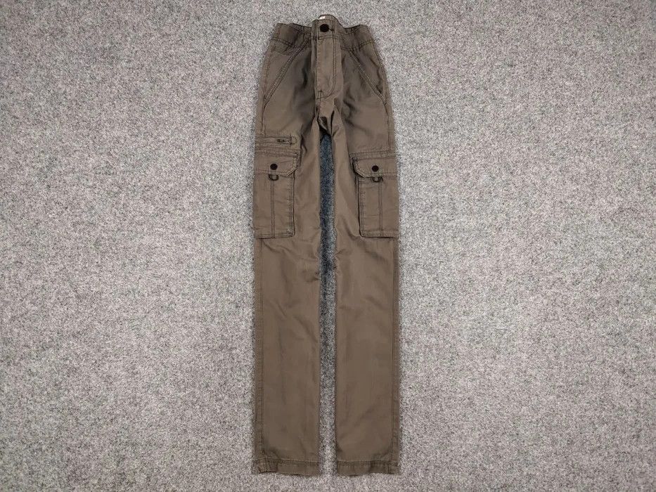 Japanese Brand Vintage Cargo Pants Travis Scott Japan Zip Pocket Olive Size US 30 / EU 46 - 1 Thumbnail