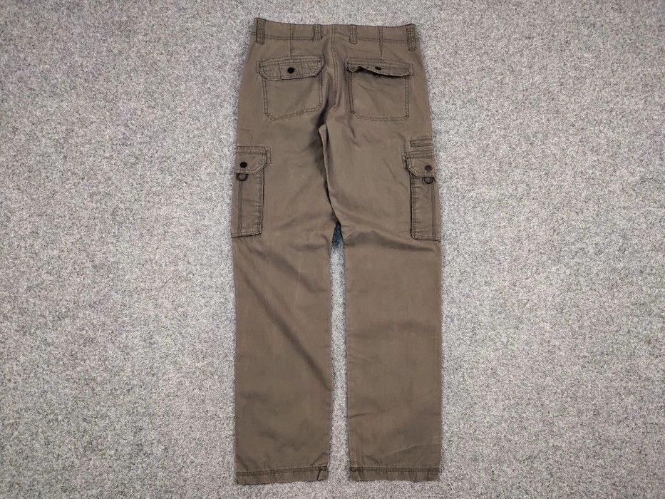 Japanese Brand Vintage Cargo Pants Travis Scott Japan Zip Pocket Olive Size US 30 / EU 46 - 6 Thumbnail
