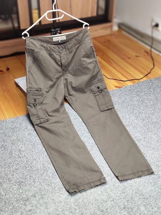 Japanese Brand Vintage Cargo Pants Travis Scott Japan Zip Pocket Olive Size US 30 / EU 46 - 10 Thumbnail
