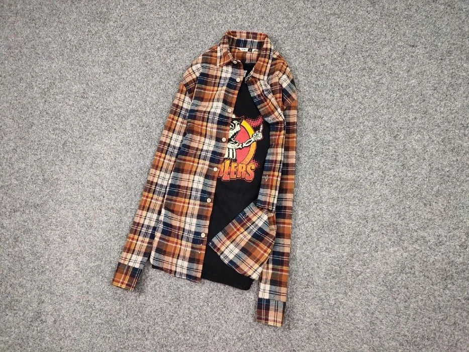 Flannel × Vintage Vintage Flannel Shirt Travis Scott Style Size US S / EU 44-46 / 1 - 3 Thumbnail