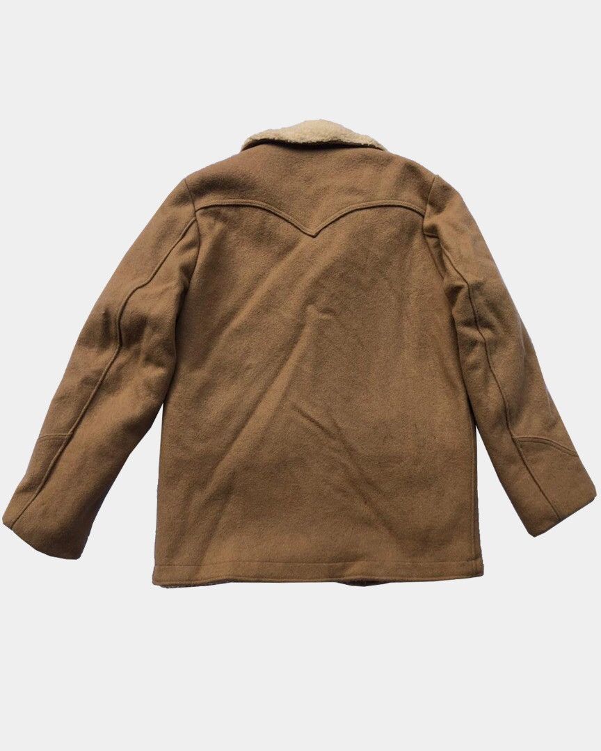 Schott ☃️WINTER OFFER❄️80’Shearling Schott NYC Wool U.S.A 1990 Size US L / EU 52-54 / 3 - 3 Thumbnail