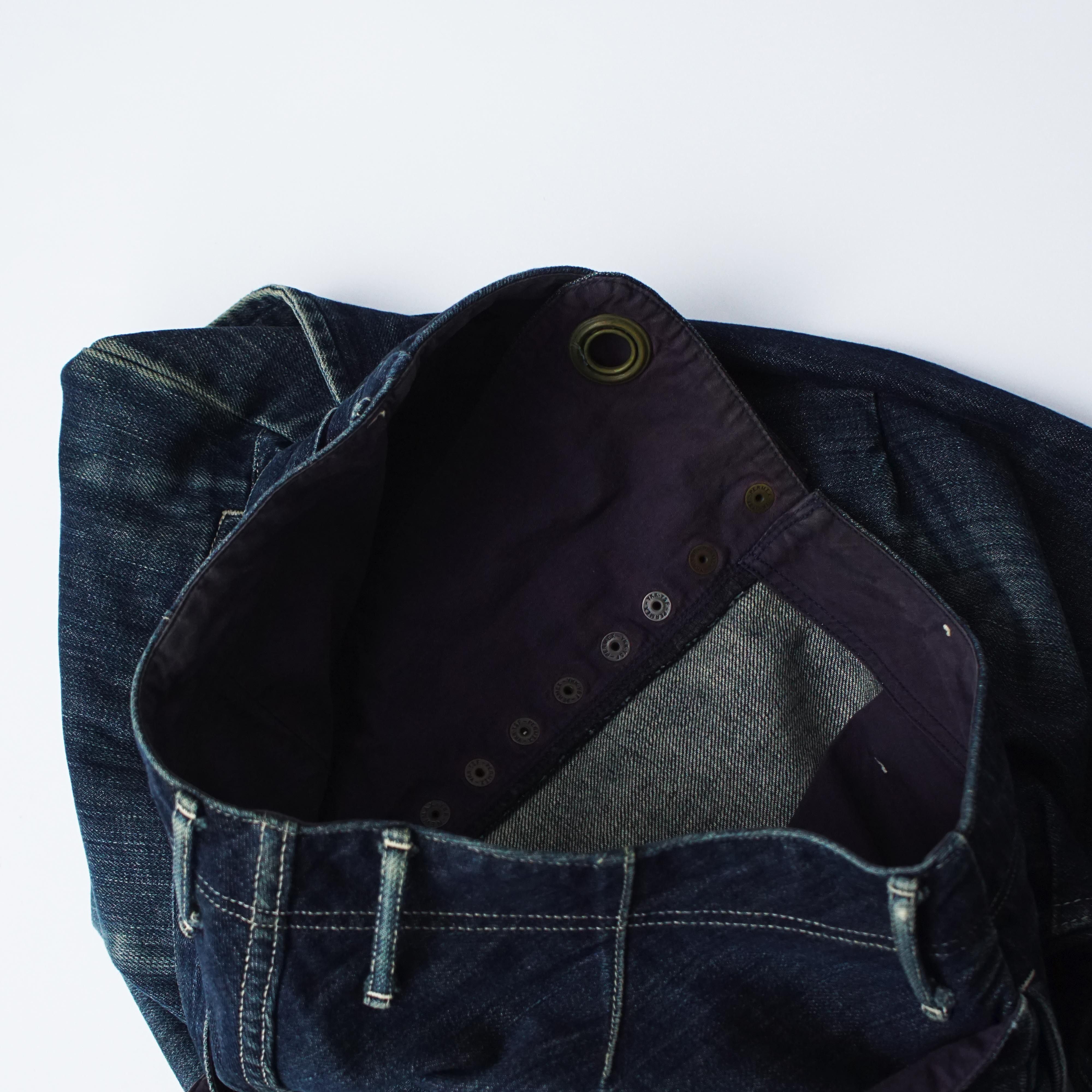 Kapital Kapital Back Strap Denim Pants Size US 33 - 8 Thumbnail