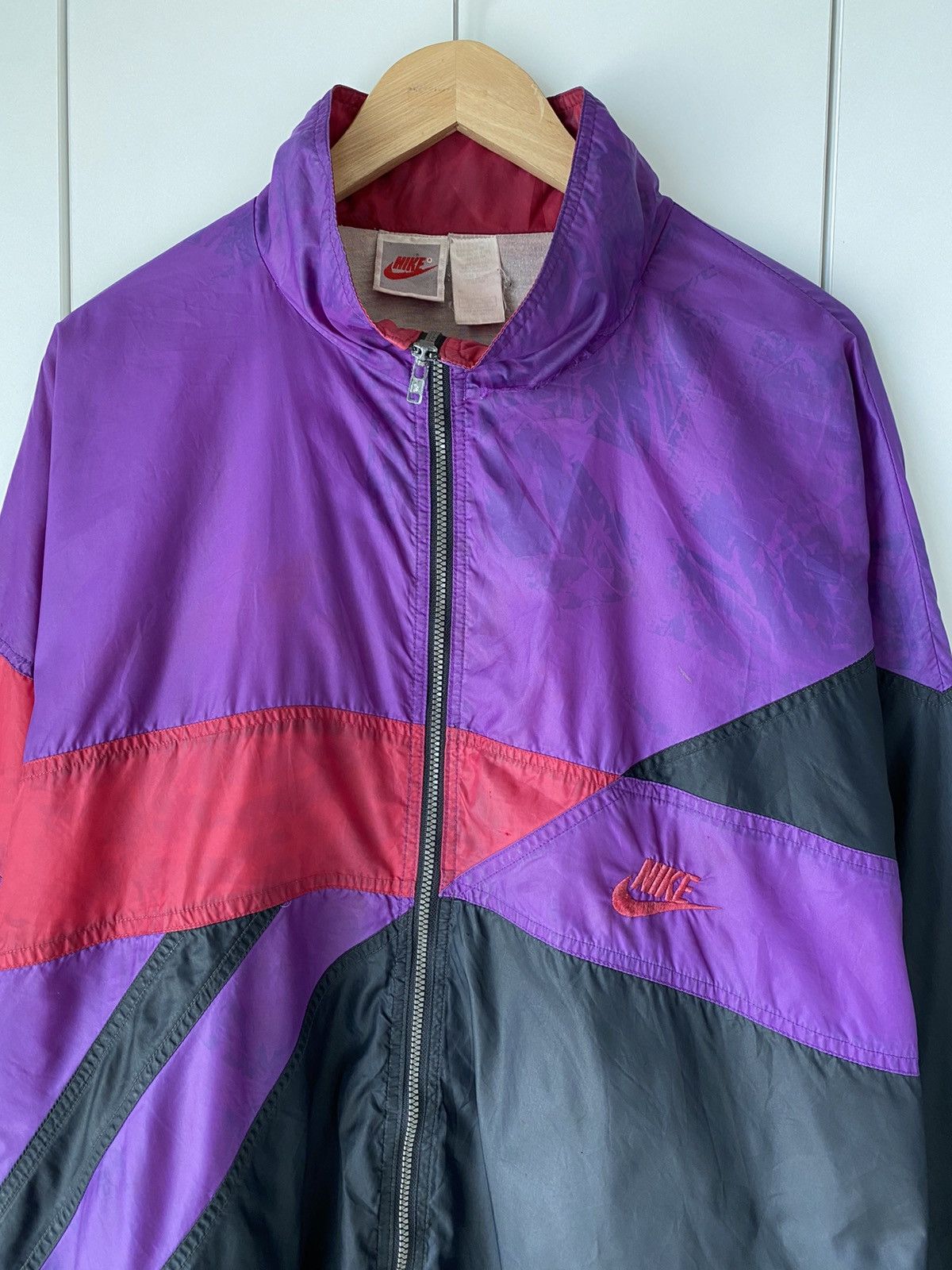 Nike Vintage Nike Windbreaker Size US XL / EU 56 / 4 - 3 Thumbnail