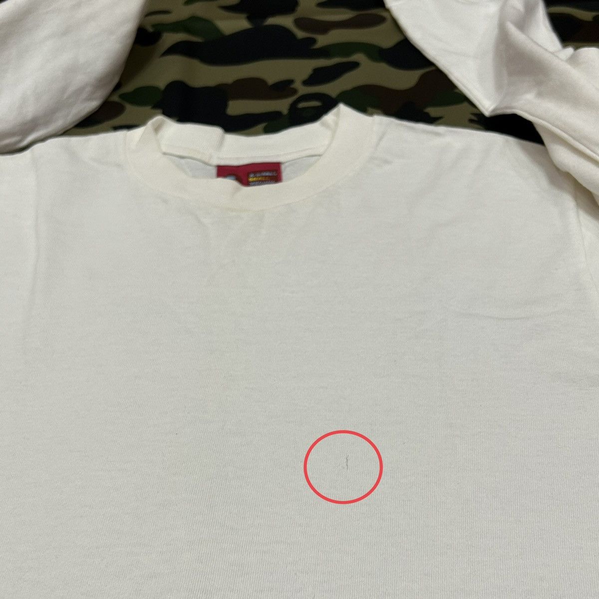 Bape A Bathing Ape Long Sleeve Tee Size US S / EU 44-46 / 1 - 2 Thumbnail