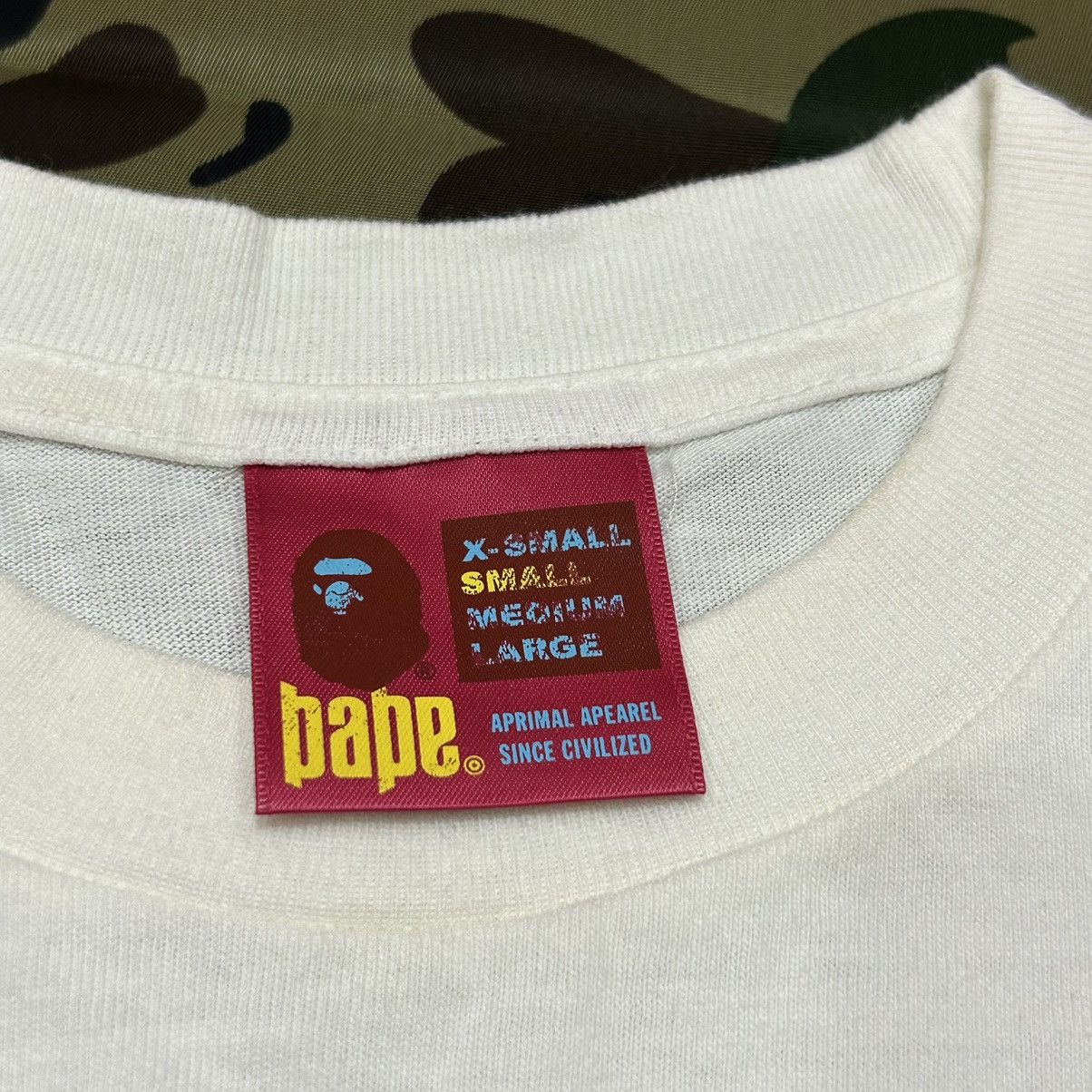 Bape A Bathing Ape Long Sleeve Tee Size US S / EU 44-46 / 1 - 3 Thumbnail
