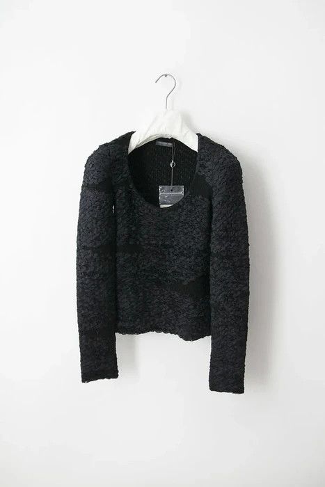 Alexander McQueen SS04 ribbon sweater Size M / US 6-8 / IT 42-44 - 1 Thumbnail