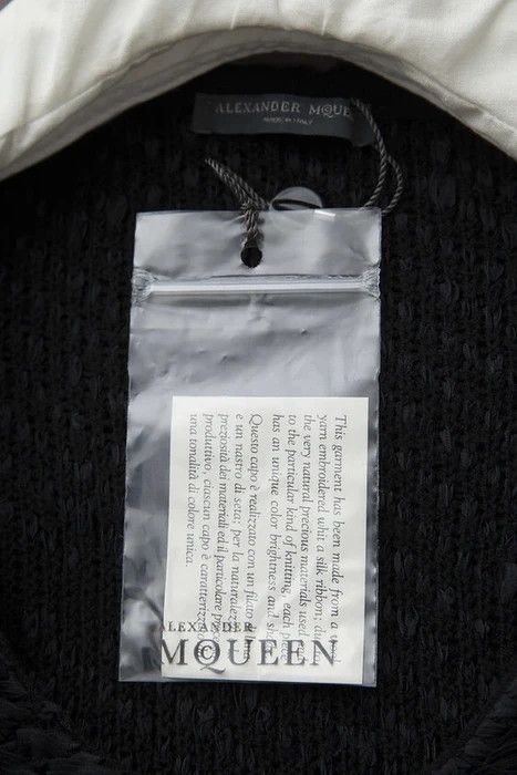 Alexander McQueen SS04 ribbon sweater Size M / US 6-8 / IT 42-44 - 6 Thumbnail