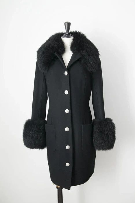 Vivienne Westwood AW99 faux fur coat Size L / US 10 / IT 46 - 1 Thumbnail