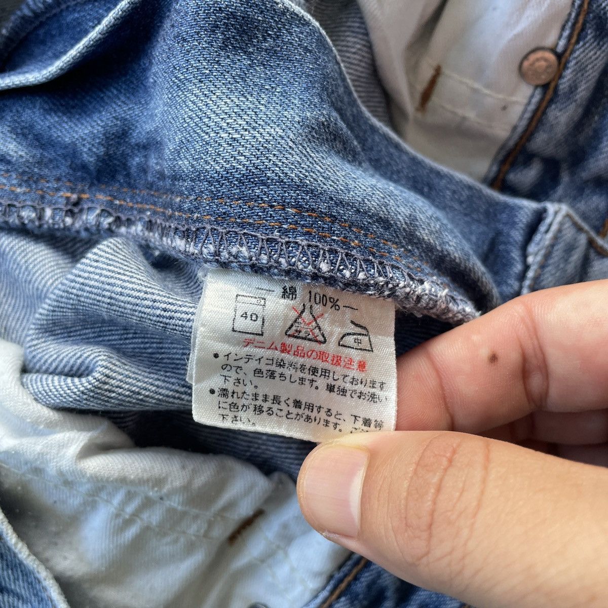 Vintage Vintage 90s Wrangler Distressed Denim Jeans Denim Pants W34 Size US 34 / EU 50 - 10 Thumbnail