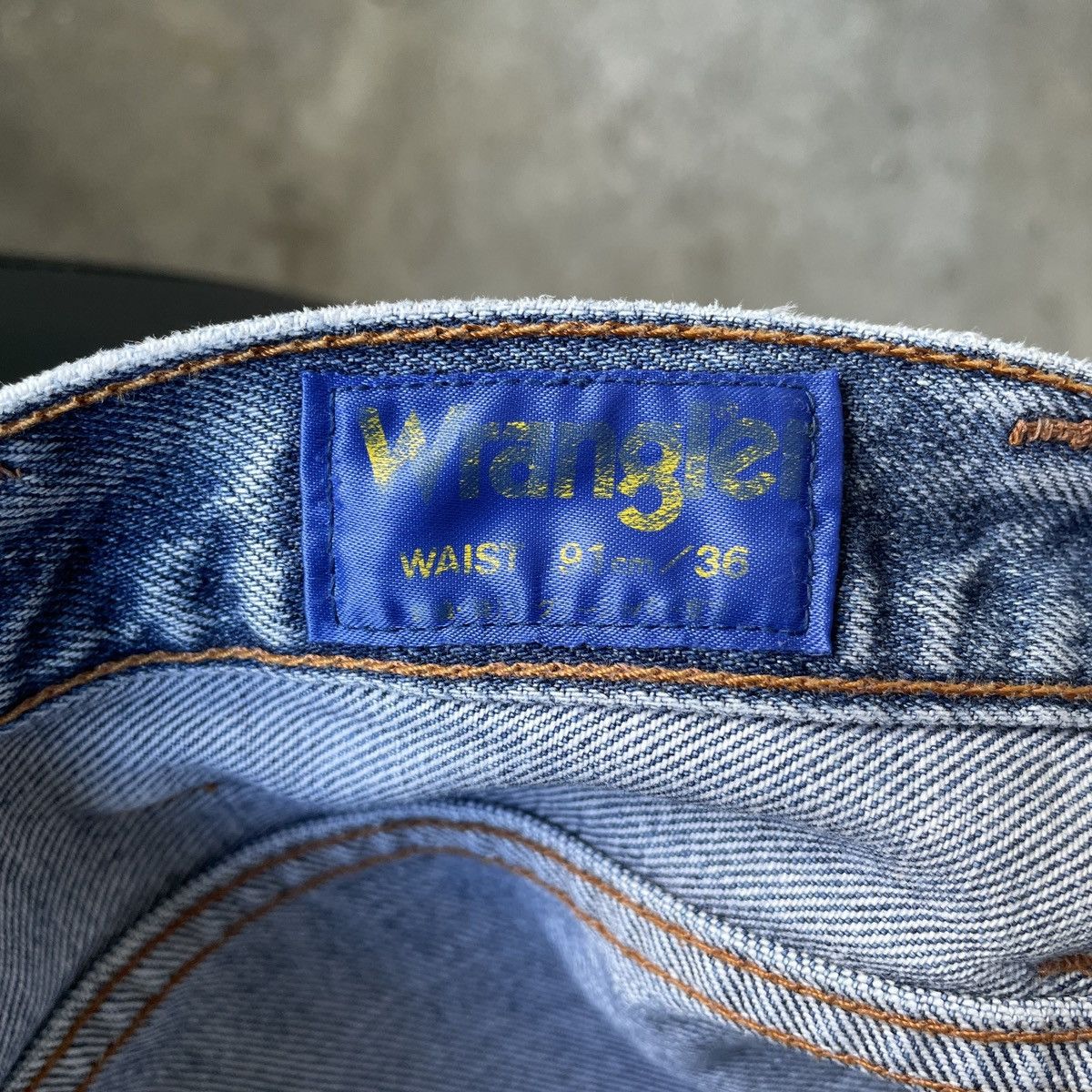 Vintage Vintage 90s Wrangler Distressed Denim Jeans Denim Pants W34 Size US 34 / EU 50 - 12 Thumbnail