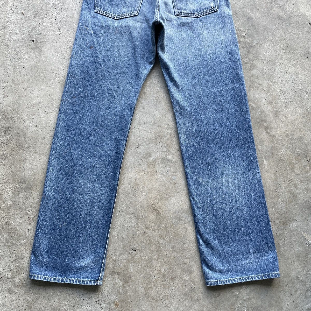Japanese Brand John Bull Faded Splash Painter Selvedge Jeans Denim Pants Size US 28 / EU 44 - 15 Thumbnail