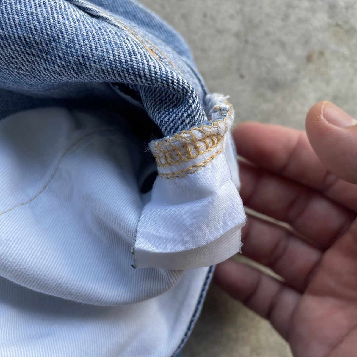 Japanese Brand John Bull Faded Splash Painter Selvedge Jeans Denim Pants Size US 28 / EU 44 - 10 Thumbnail