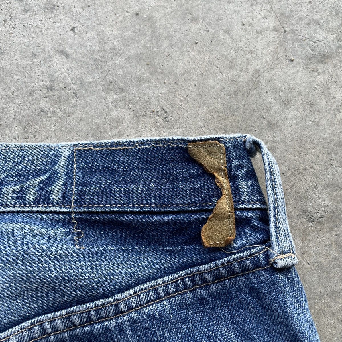 Japanese Brand John Bull Faded Splash Painter Selvedge Jeans Denim Pants Size US 28 / EU 44 - 12 Thumbnail