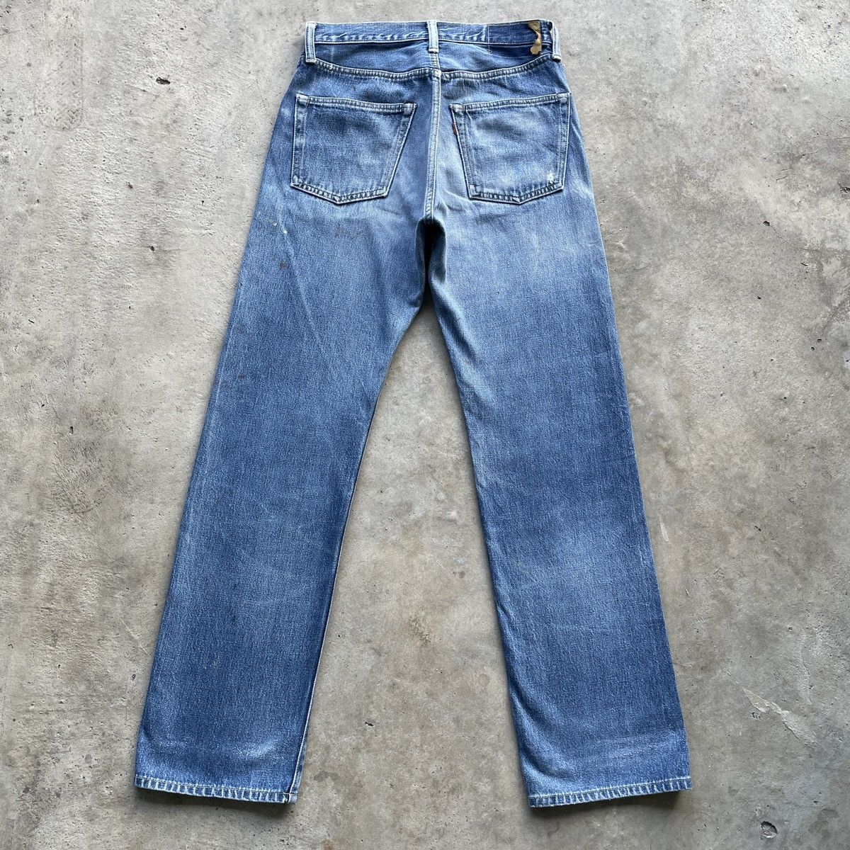 Japanese Brand John Bull Faded Splash Painter Selvedge Jeans Denim Pants Size US 28 / EU 44 - 16 Thumbnail