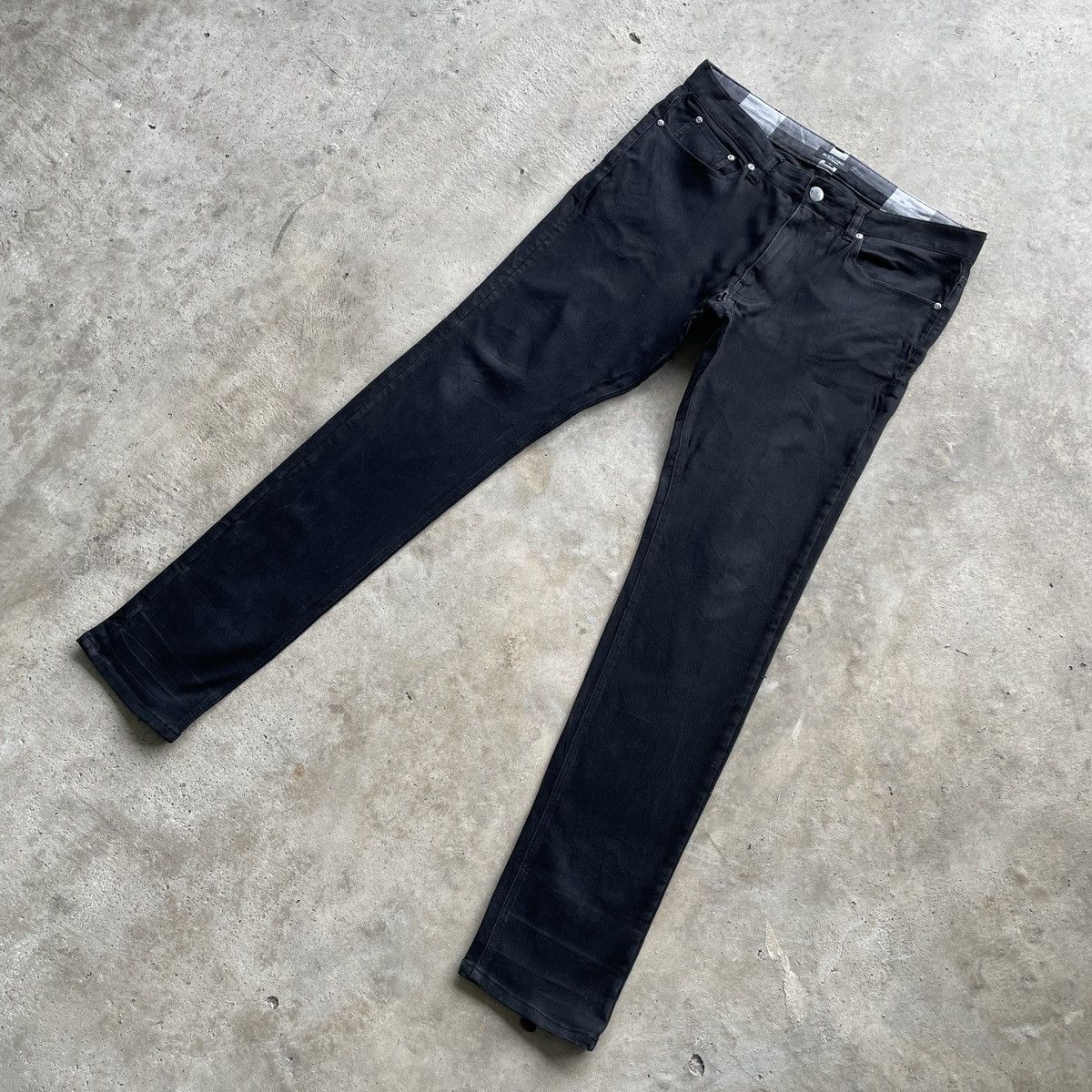 Japanese Brand W34x34🔥 Black Label Crestbridge Trousers Pants Black Colour Size US 34 / EU 50 - 4 Thumbnail
