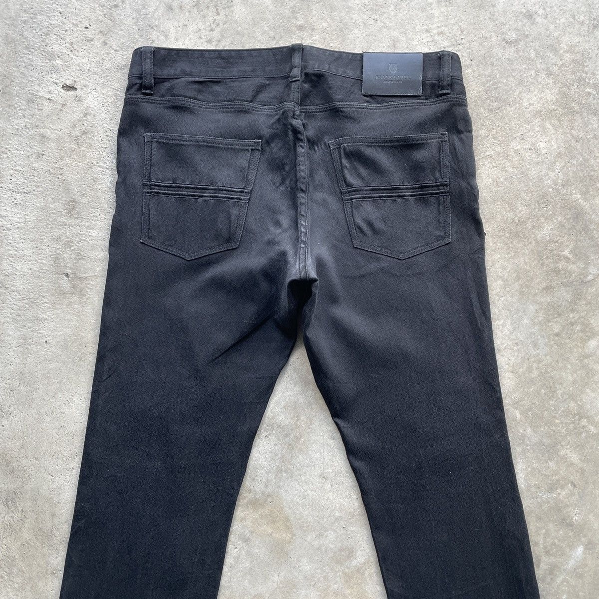 Japanese Brand W34x34🔥 Black Label Crestbridge Trousers Pants Black Colour Size US 34 / EU 50 - 9 Thumbnail