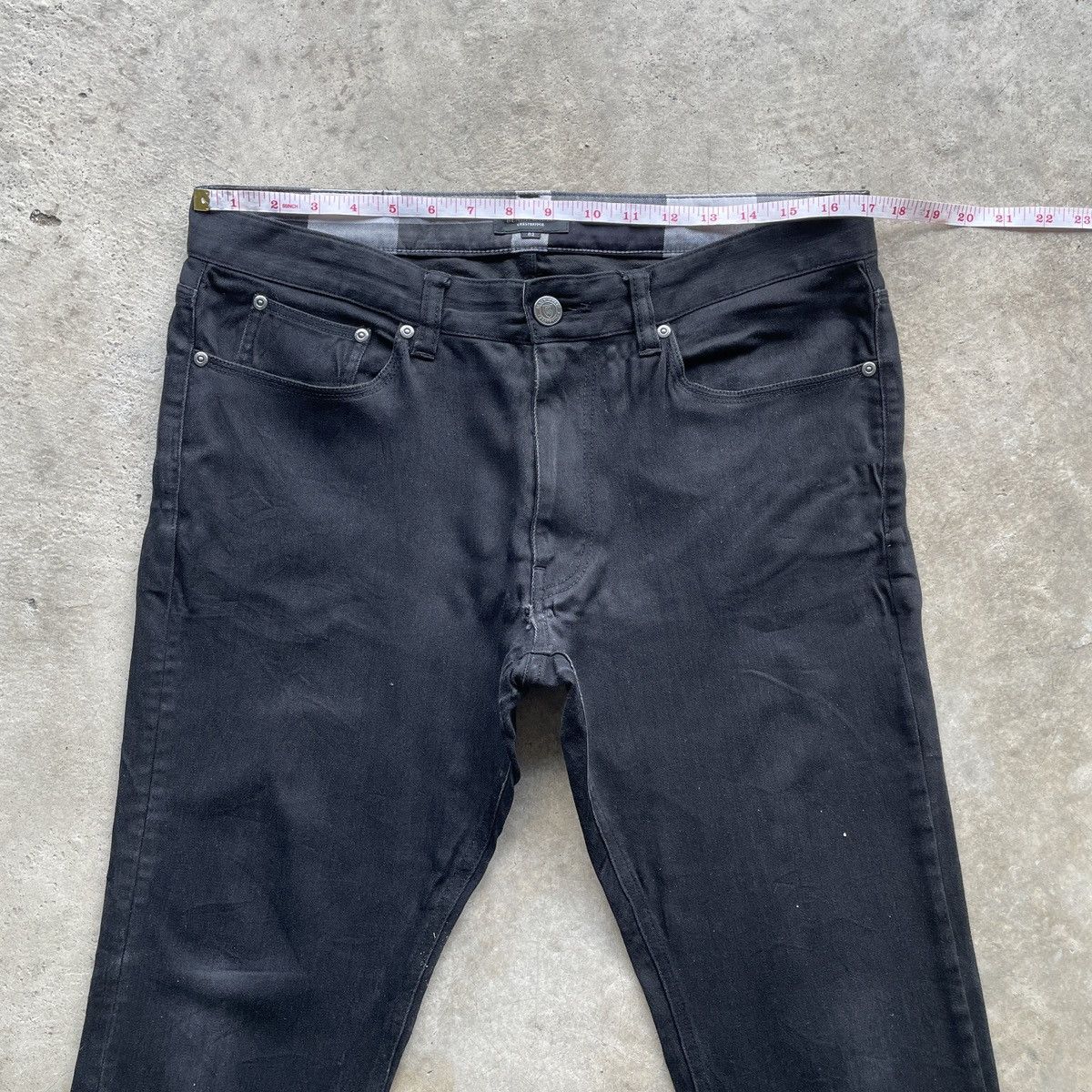 Japanese Brand W34x34🔥 Black Label Crestbridge Trousers Pants Black Colour Size US 34 / EU 50 - 5 Thumbnail