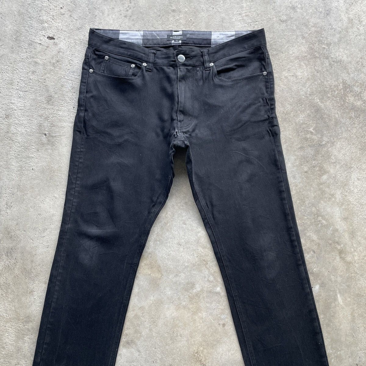 Japanese Brand W34x34🔥 Black Label Crestbridge Trousers Pants Black Colour Size US 34 / EU 50 - 2 Thumbnail