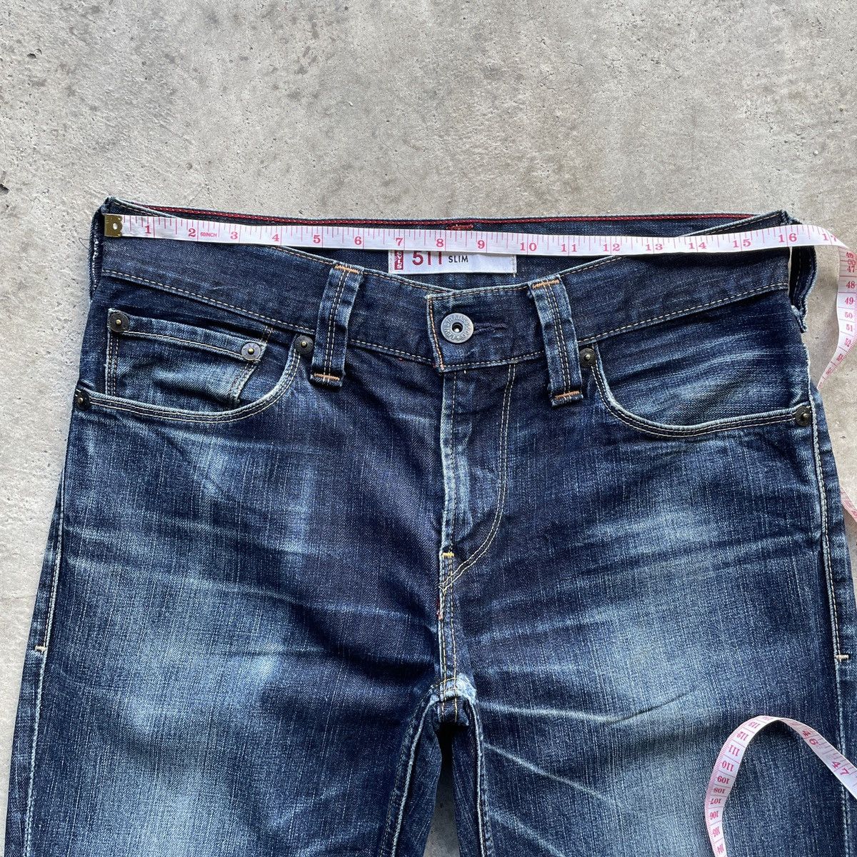 Levi's Vintage Clothing Vintage Levi’s 511 Faded Jeans Denim Pants Size US 32 / EU 48 - 5 Thumbnail