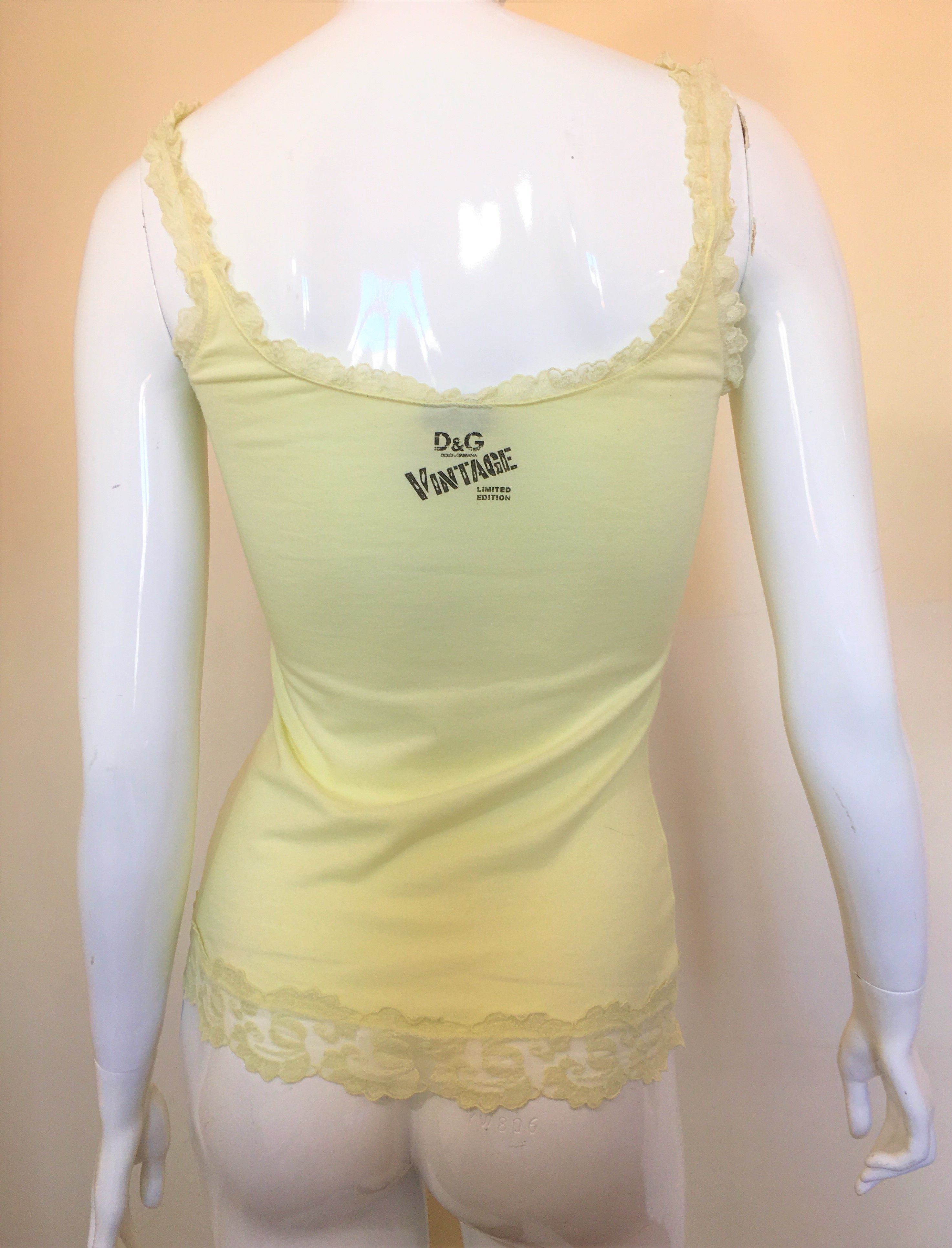 Dolce & Gabbana Dolce and Gabbana B-Natural Super Nature Bella Hadid D&G Top Size M / US 6-8 / IT 42-44 - 10 Thumbnail