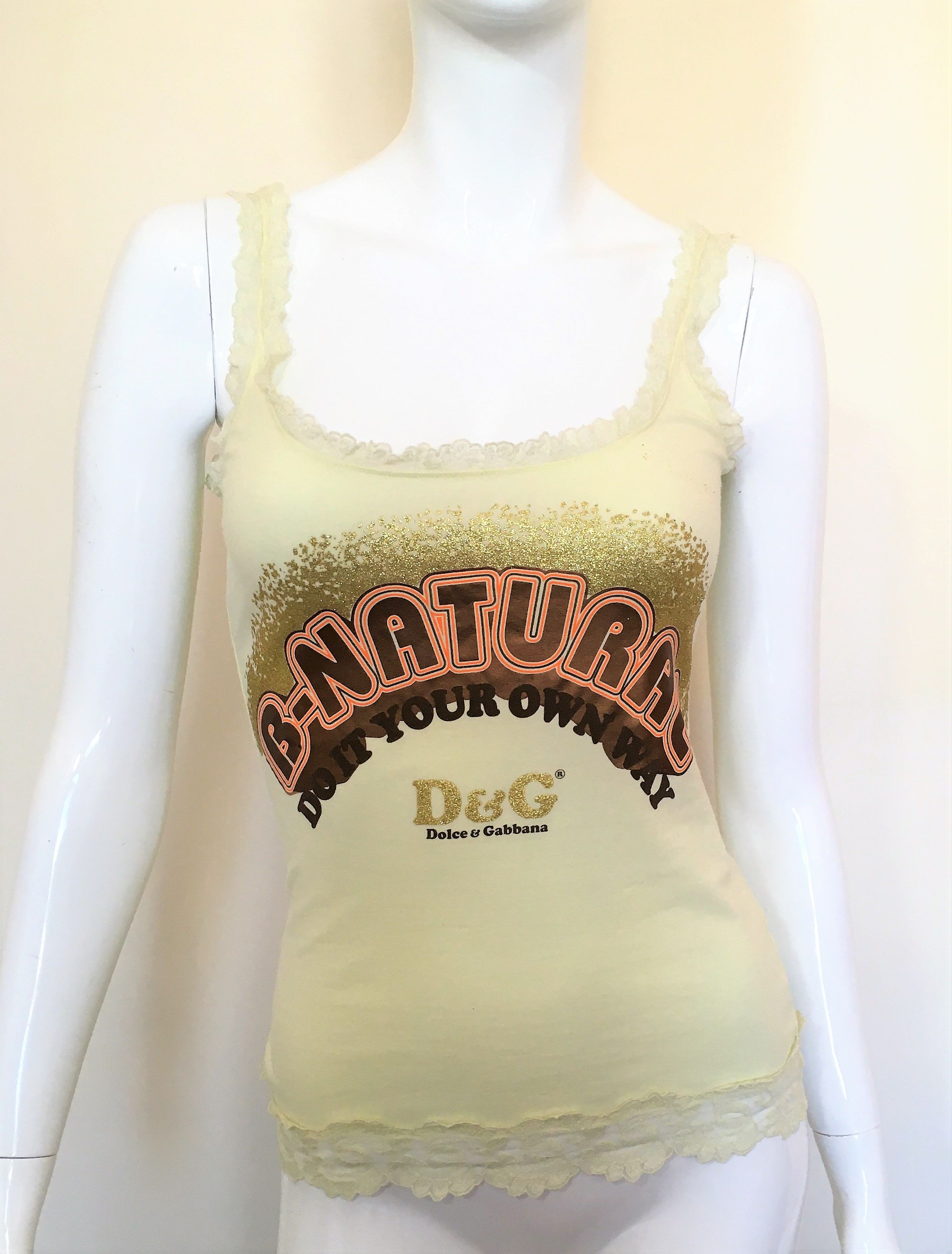 Dolce & Gabbana Dolce and Gabbana B-Natural Super Nature Bella Hadid D&G Top Size M / US 6-8 / IT 42-44 - 2 Thumbnail