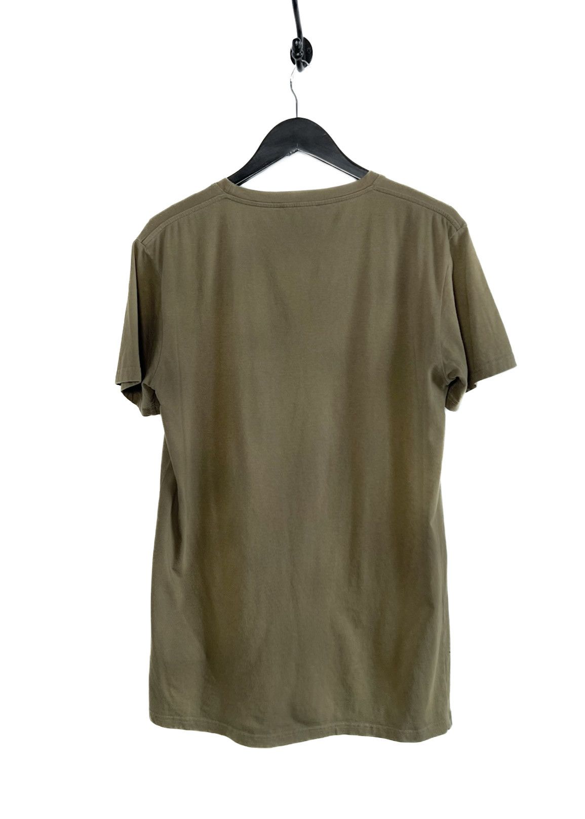 Balmain Balmain FW14 Olive Green Eagle Flag Print T-shirt Size US M / EU 48-50 / 2 - 5 Thumbnail
