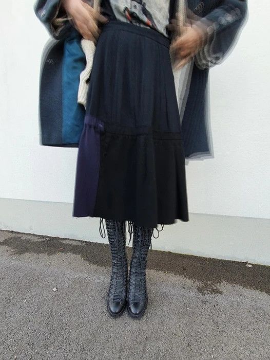 Maison Margiela AW04 Artisanal reconstructed skirt Size 26" / US 2 / IT 38 - 6 Thumbnail