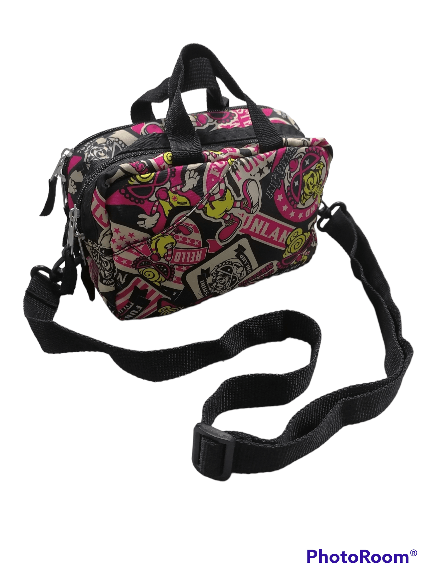 Hysteric Glamour 🔥Hysteric Mini Funland Multipocket Sling Bag⚡ Size ONE SIZE - 1 Thumbnail