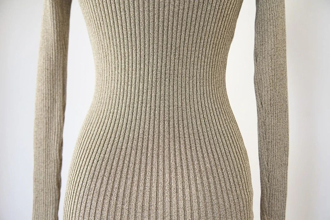 Helmut Lang AW91 Golden lurex dress Size M / US 6-8 / IT 42-44 - 5 Thumbnail
