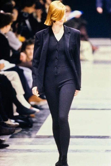 Helmut Lang AW90 metallic pinstripe suit xx Size S / US 4 / IT 40 - 15 Thumbnail