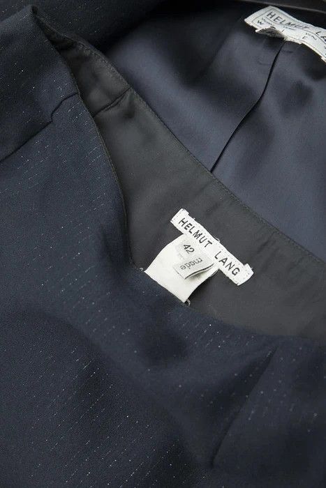 Helmut Lang AW90 metallic pinstripe suit xx Size S / US 4 / IT 40 - 14 Thumbnail