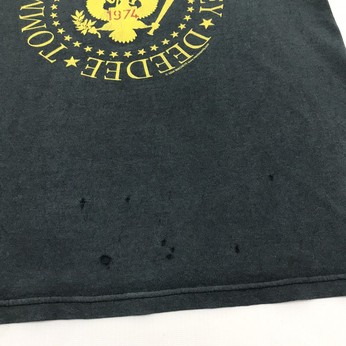 Band Tees × Vintage Vintage Y2K RAMONES distressed promo t-shirt Size US S / EU 44-46 / 1 - 5 Thumbnail