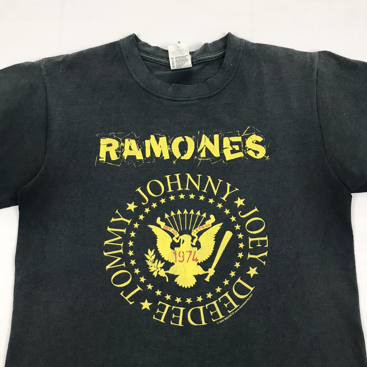 Band Tees × Vintage Vintage Y2K RAMONES distressed promo t-shirt Size US S / EU 44-46 / 1 - 2 Thumbnail