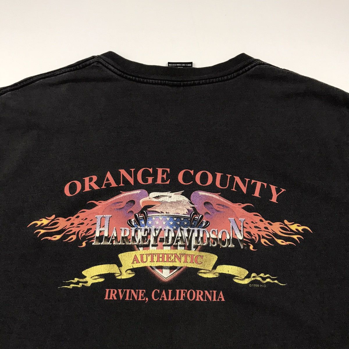 Harley Davidson × Vintage Vintage HARLEY DAVIDSON orange country Size US XXL / EU 58 / 5 - 4 Thumbnail
