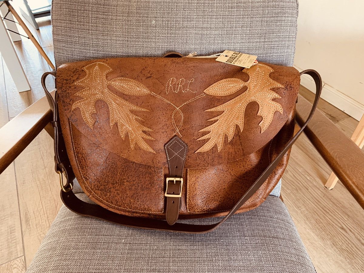 RRL Ralph Lauren RRL western saddle/messenger bag | Grailed