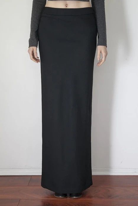 image of Lieve Van Gorp Maxi Skirt in Black, Women's (Size 26)