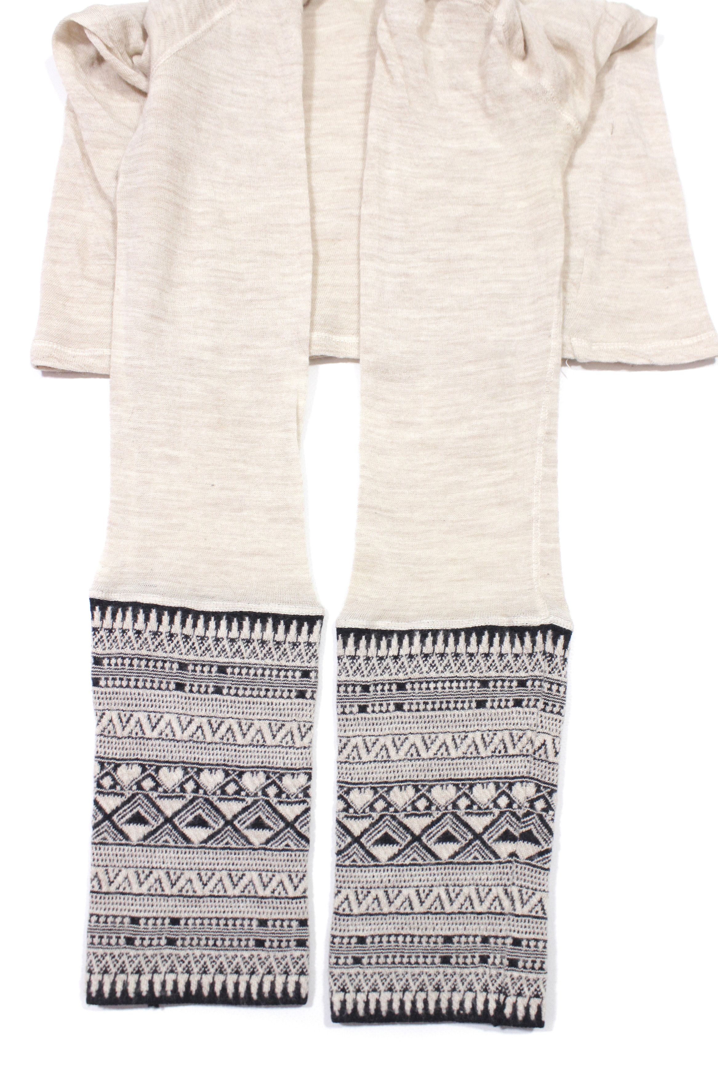 Jean Paul Gaultier 90S Fair Isle Sleeves Wool Twisted Turtleneck Vintage Size M / US 6-8 / IT 42-44 - 7 Thumbnail