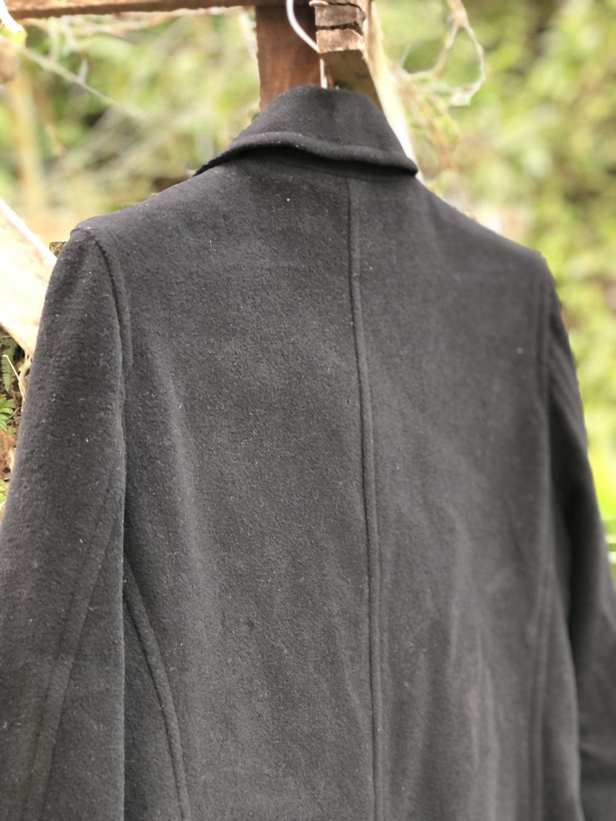Japanese Brand Vintage 80's Wool Coat Double Breasted by Nice Claup Co, LTD Size US XS / EU 42 / 0 - 5 Thumbnail