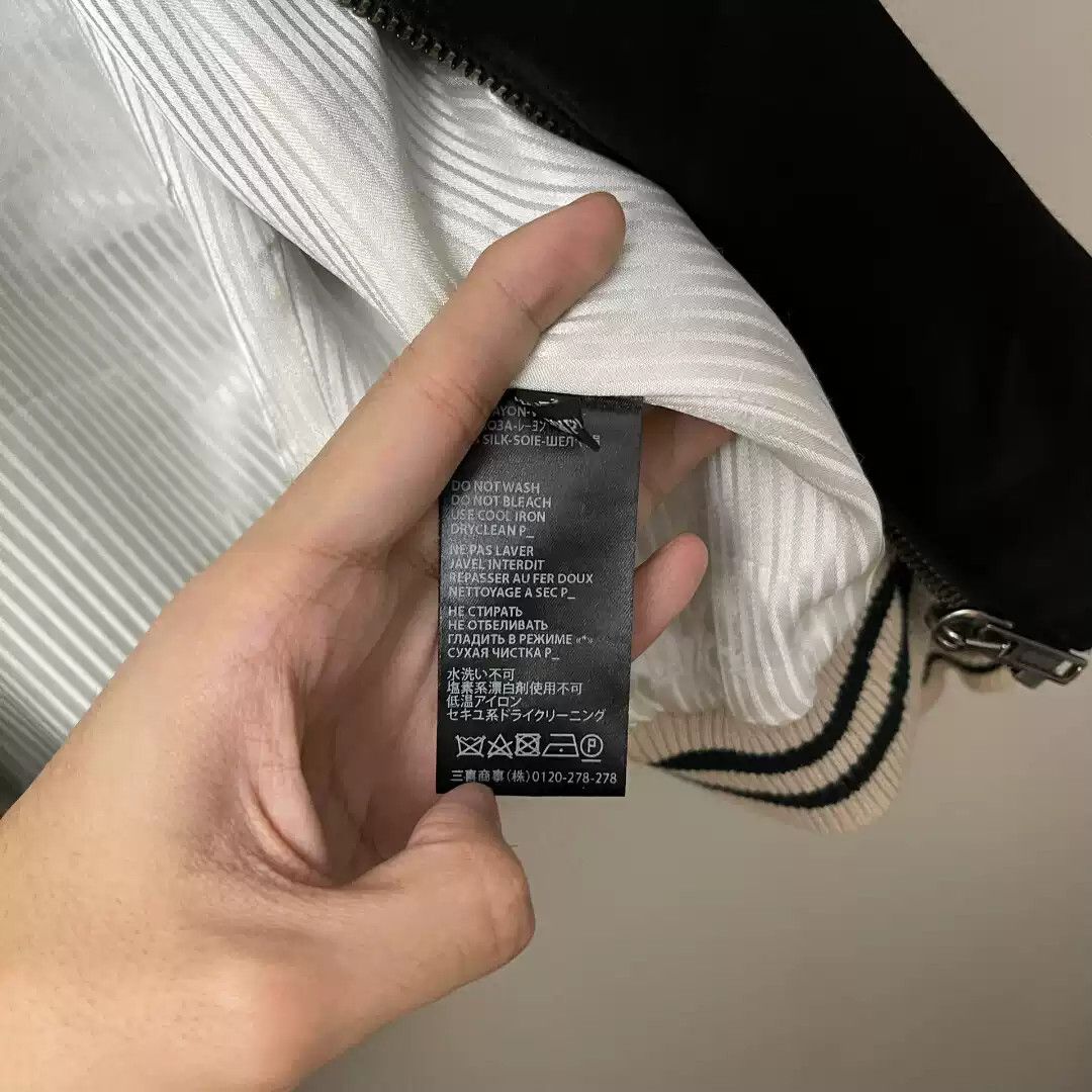 Haider Ackermann Haider Ackermann 15Ss Og Black Silk Stain Bomber Jacket Xl Size US XL / EU 56 / 4 - 5 Thumbnail
