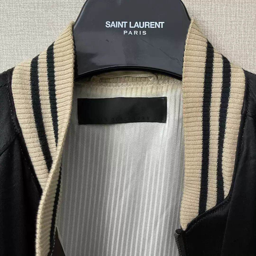 Haider Ackermann Haider Ackermann 15Ss Og Black Silk Stain Bomber Jacket Xl Size US XL / EU 56 / 4 - 3 Thumbnail
