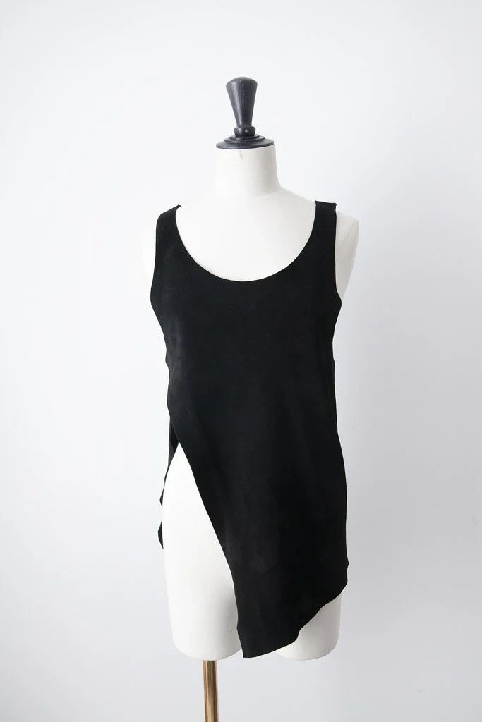 Balmain AW11 suede top Size XS / US 0-2 / IT 36-38 - 3 Thumbnail