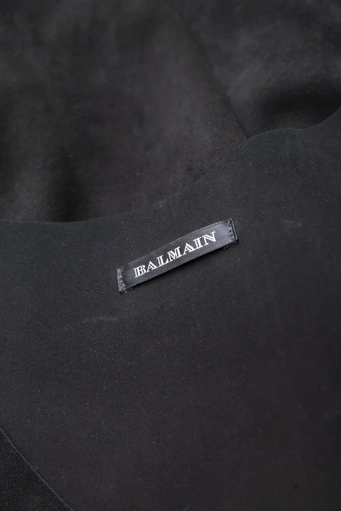 Balmain AW11 suede top Size XS / US 0-2 / IT 36-38 - 5 Thumbnail