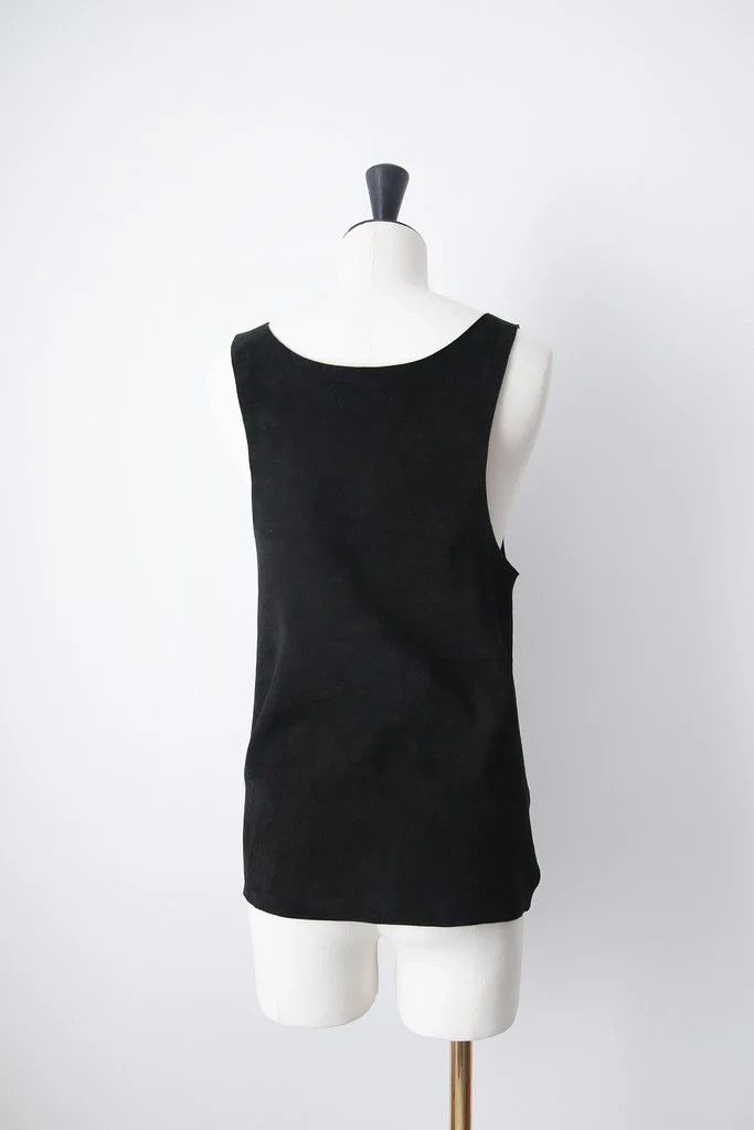 Balmain AW11 suede top Size XS / US 0-2 / IT 36-38 - 4 Thumbnail