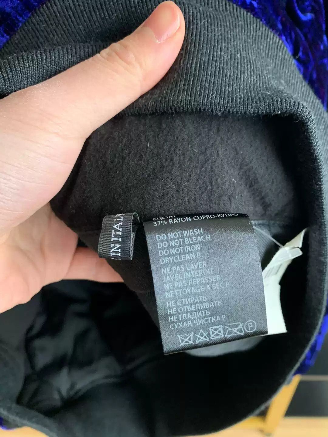 Haider Ackermann Haider Ackermann 16Fw Original New Velvet Bomber Jacket Size US L / EU 52-54 / 3 - 5 Thumbnail