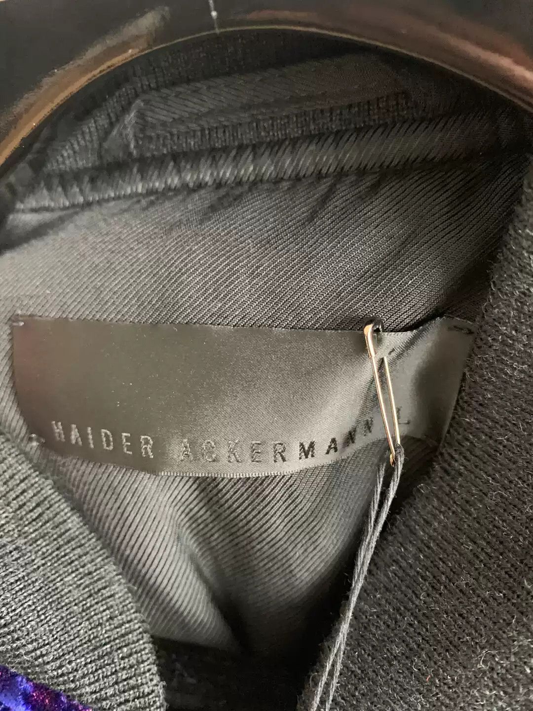 Haider Ackermann Haider Ackermann 16Fw Original New Velvet Bomber Jacket Size US L / EU 52-54 / 3 - 4 Thumbnail
