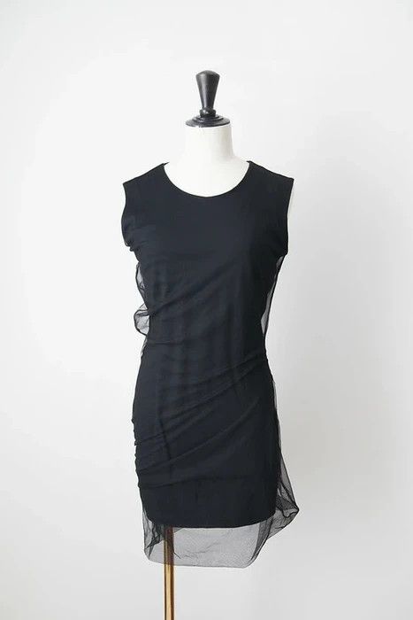 Helmut Lang SS90 double layered tule dress Size XS / US 0-2 / IT 36-38 - 1 Thumbnail