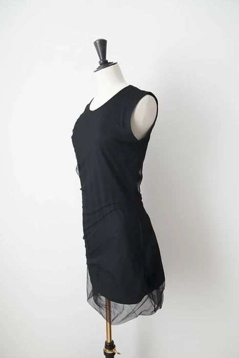Helmut Lang SS90 double layered tule dress Size XS / US 0-2 / IT 36-38 - 3 Thumbnail