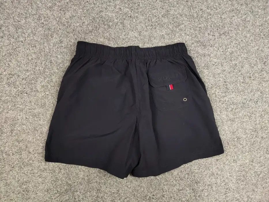 Tommy Hilfiger Vintage Tommy Hilfiger Nylon Dark Blue Logo Shorts Size US 31 - 7 Thumbnail