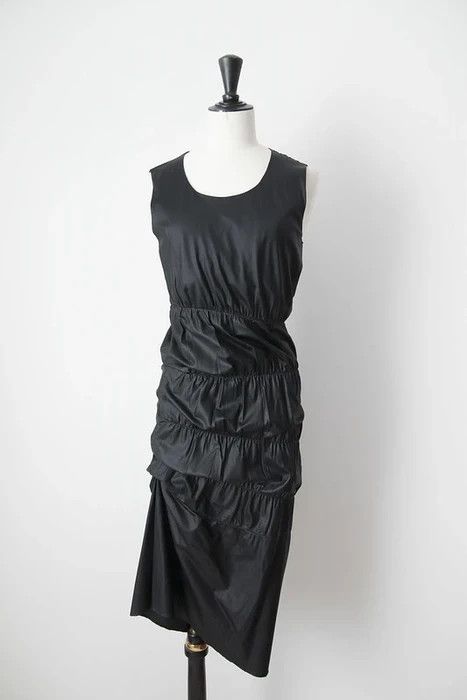 AW97 Bondage silk dress