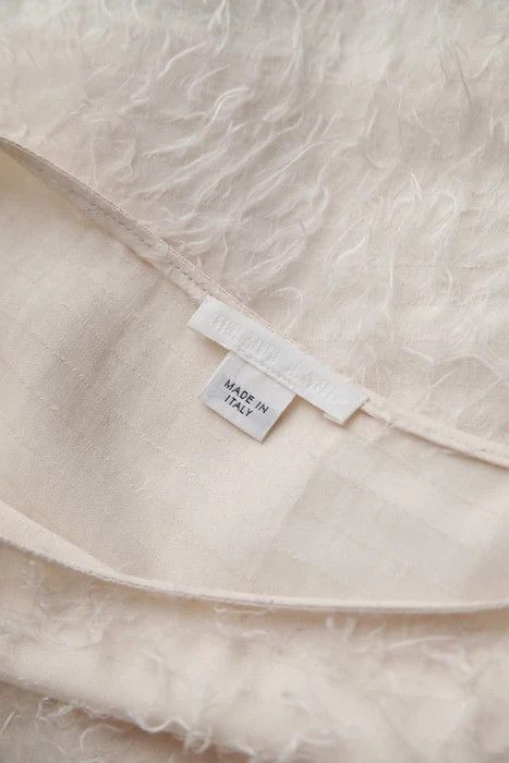 Helmut Lang Raw silk mini skirt Size 27" / US 4 / IT 40 - 5 Thumbnail